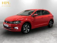 Used VW Polo Match 80 HP (58 kW) 2021 Red Hatchback