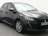 Used Peugeot e-208 Active+ 100 kW (136 HP) 2024 Black Hatchback