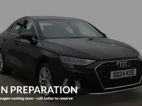 Used Audi A3 Sport 150 HP (110 kW) 2024 Black Sedan