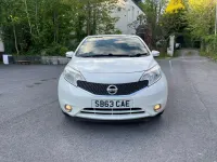 Begagnad Nissan Note Acenta 2013 Vit Halvkombi