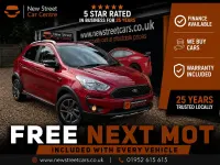 Used Ford Ka Plus Active 85 HP (62 kW) 2018 Red Hatchback