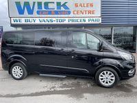 Used Ford Tourneo Custom Titanium 128 HP (94 kW) 2021 Black Van