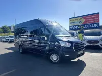Used Ford Transit 130 HP (95 kW) 2019 Blue Van