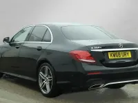 Begagnad Mercedes E350 AMG line 2018 Svart Sedan