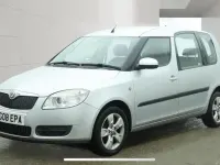 Gebraucht Skoda Roomster 2008 Silber Van / Kleinbus