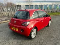Used Vauxhall Adam Glam 70 HP (51 kW) 2015 Red Hatchback