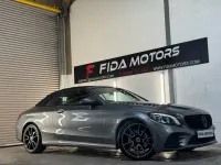 Used Mercedes C220 AMG line 194 HP (142 kW) 2019 Grey Cabriolet