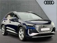 Used Audi Q4 e-tron S-Line 125 kW (170 HP) 2025 Blue SUV