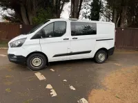 Used Ford Transit Custom 105 HP (77 kW) 2019 White Van