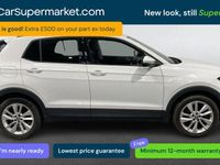 Used VW T-Cross Active 110 HP (80 kW) 2021 White SUV