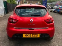 Used Renault Clio Dynamique 73 HP (53 kW) 2015 Red Hatchback