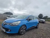 Used Renault Clio Dynamique 90 HP (66 kW) 2014 Blue Hatchback