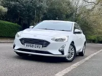 Usado Ford Focus Titanium 125 HP (91 kW) 2018 Branco Citadino