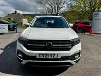 Used VW T-Cross S 95 HP (69 kW) 2021 White SUV