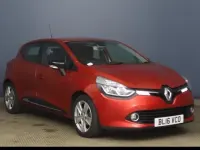 Used Renault Clio IV Dynamique 75 HP (55 kW) 2016 Red Hatchback