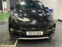 Used Kia Sportage GT-Line 134 HP (98 kW) 2021 Black SUV