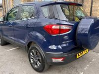 Used Ford Ecosport Zetec 100 HP (73 kW) 2018 Blue SUV