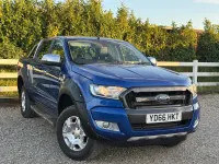 Used Ford Ranger Limited 2016 Blue Pickup