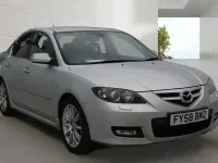Usado Mazda 3 Inclusive 150 CV (110 kW) 2008 Plateado Berlina