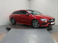 Used Mercedes CLA180 AMG Line Premium Plus 134 HP (98 kW) 2022 Red Coupe