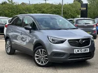 Used Vauxhall Crossland X 110 HP (80 kW) 2020 Grey SUV