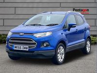Used Ford Ecosport Zetec 123 HP (90 kW) 2016 Blue SUV