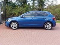 Begagnad VW Polo Style 95 HK (69 kW) 2023 Blå Halvkombi