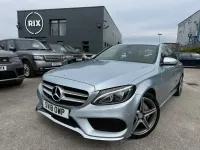 Used Mercedes C220 AMG line 2018 Silver Sedan
