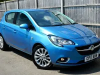 Used Vauxhall Corsa 90 HP (66 kW) 2017 Blue Hatchback