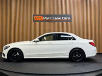 Used Mercedes C220 AMG line 170 HP (125 kW) 2014 White Sedan