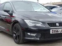 Używany Seat Leon FR 2016 Czarny Hatchback