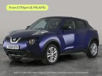 Used Nissan Juke S 110 HP (80 kW) 2018 Blue SUV