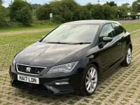 Used Seat Leon FR 150 HP (110 kW) 2017 Black Coupe