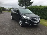 Used Ford Kuga Titanium 150 HP (110 kW) 2016 Black SUV