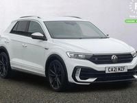 Used VW T-Roc R 300 HP (220 kW) 2021 White SUV