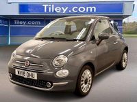 Used Fiat 500 Lounge 69 HP (50 kW) 2018 Grey Hatchback