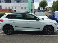 Used Skoda 110 R Monte Carlo 81 HP (59 kW) 2023 Moon white metallic Estate