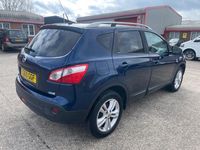 Used Nissan Qashqai N-TEC 2010 Blue SUV
