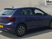 Used VW Polo Life 95 HP (69 kW) 2022 Purple Hatchback