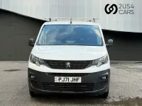 Begagnad Peugeot Partner Premium 2021 Vit Minibuss