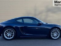 Used Porsche 718 Cayman 300 HP (220 kW) 2019 Blue Coupe