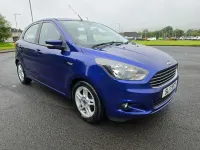 Used Ford Ka Plus Zetec 70 HP (51 kW) 2017 Blue Hatchback