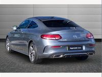Used Mercedes C200 AMG line 180 HP (132 kW) 2022 Grey Coupe