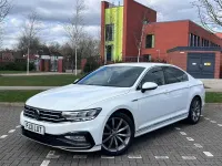 Used VW Passat R-line 150 HP (110 kW) 2021 White Sedan