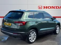 Used Skoda Karoq SE L 150 HP (110 kW) 2018 Green SUV