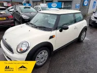 Begagnad Mini ONE 2012 Vit Halvkombi
