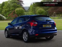 Used Ford Focus Titanium 125 HP (91 kW) 2014 Blue Hatchback