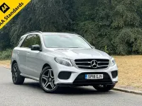 Used Mercedes GLE250 AMG line 201 HP (147 kW) 2018 Silver SUV