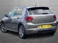 Used VW Polo R-line 115 HP (84 kW) 2020 Limestone grey Hatchback