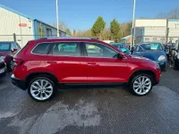 Used Skoda Karoq 150 HP (110 kW) 2018 Red SUV